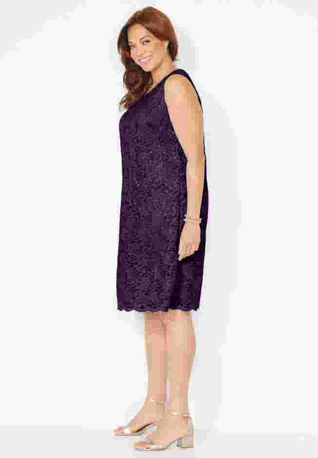 Sparkling Lace Jacket Dress image number 2