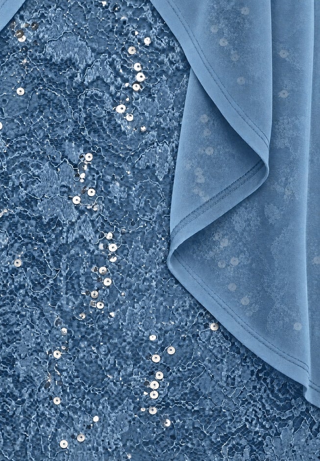 Sparkling Lace Jacket Dress image number 3