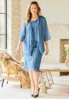 Women's Plus Size Jacket Dresses | Catherines Women's Plus Size Jacket Dresses | Catherines