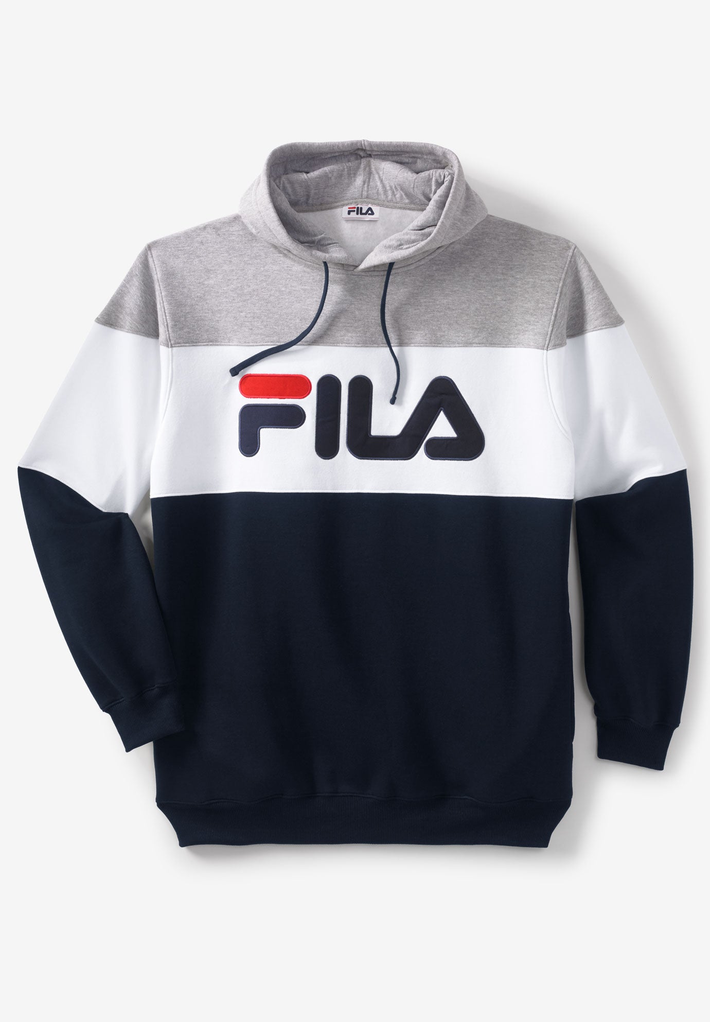 FILA® Fleece Colorblock Hoodie image number 0