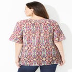 Seasonless Gauze Peasant Top image number null