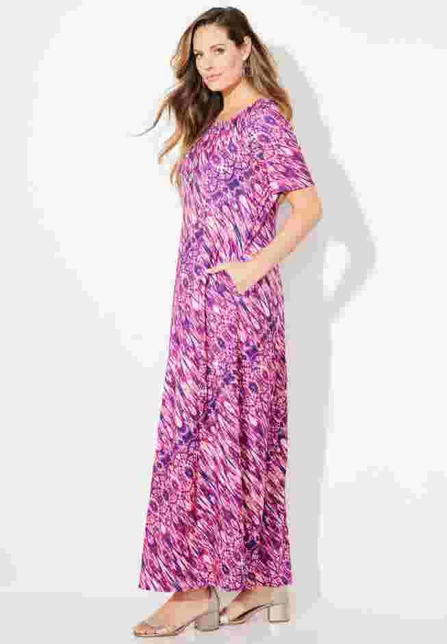 Scoopneck Maxi Dress image number 2