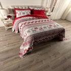3-Pc. Microfleece Christmas Bedspread Set image number null