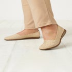 The Bethany Stretch Woven Slip On Flat image number null