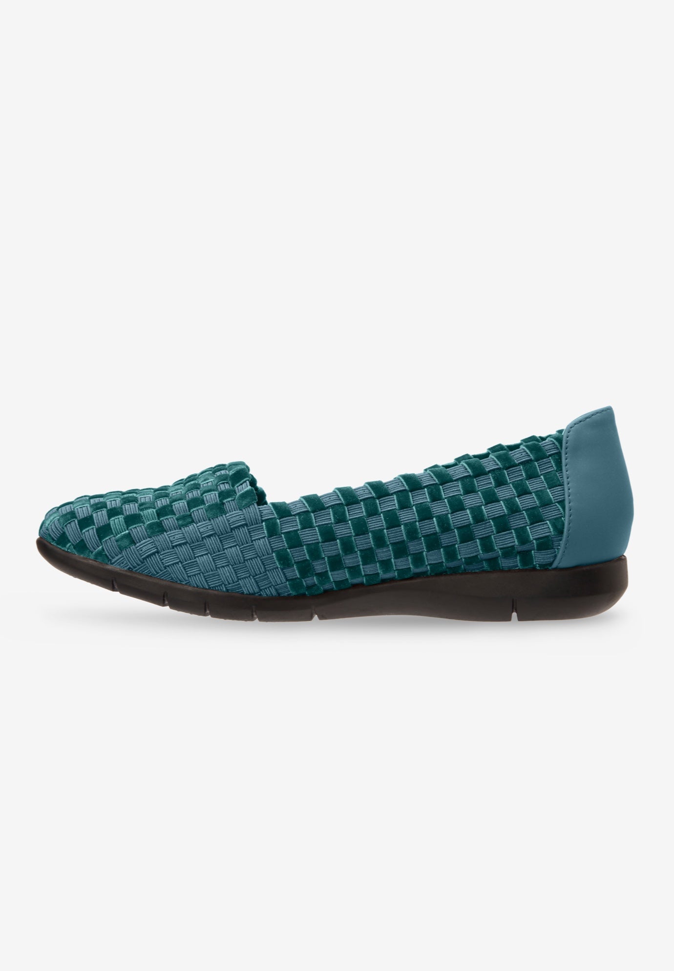 The Bethany Stretch Woven Slip On Flat image number 3