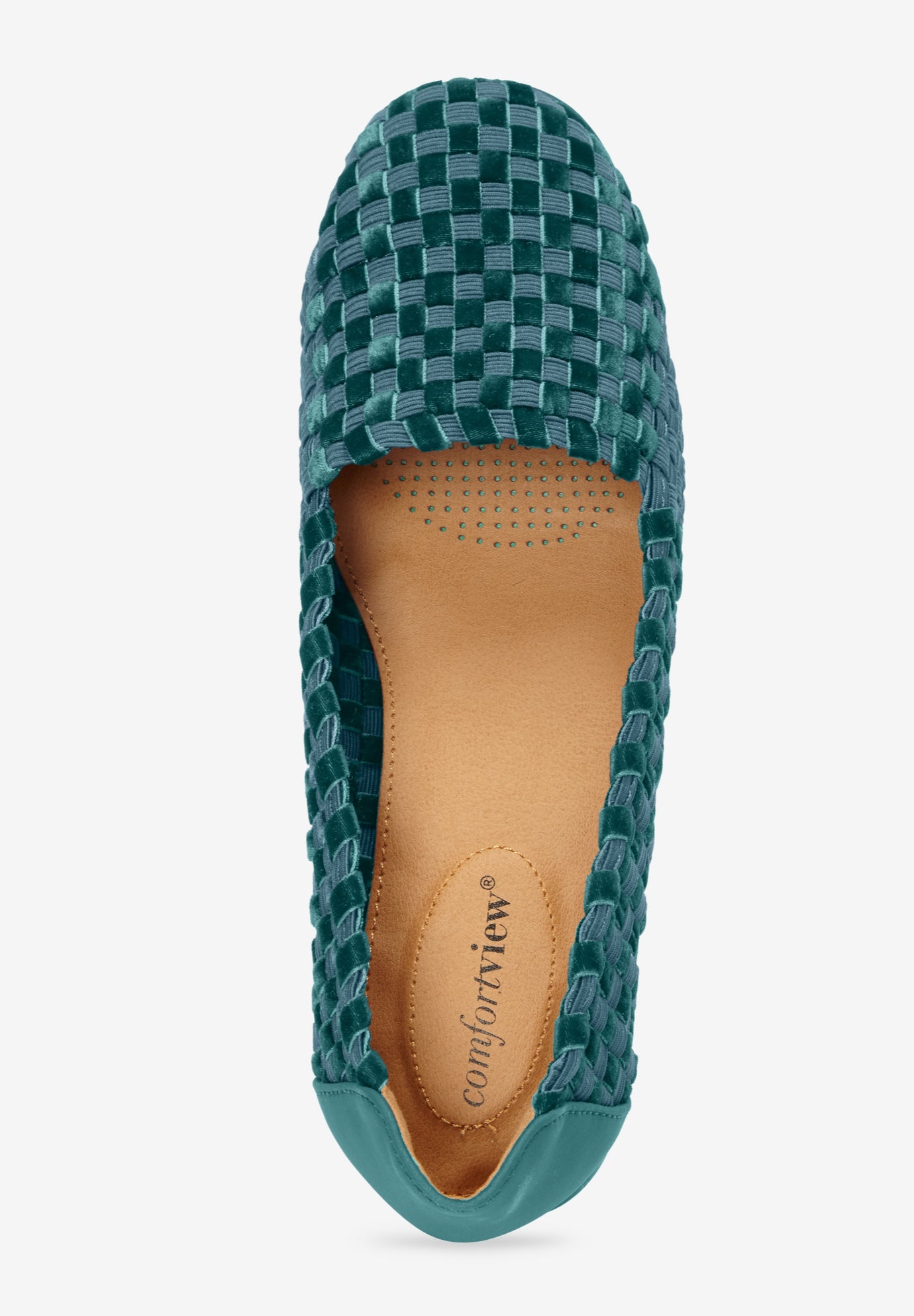 The Bethany Stretch Woven Slip On Flat image number 4
