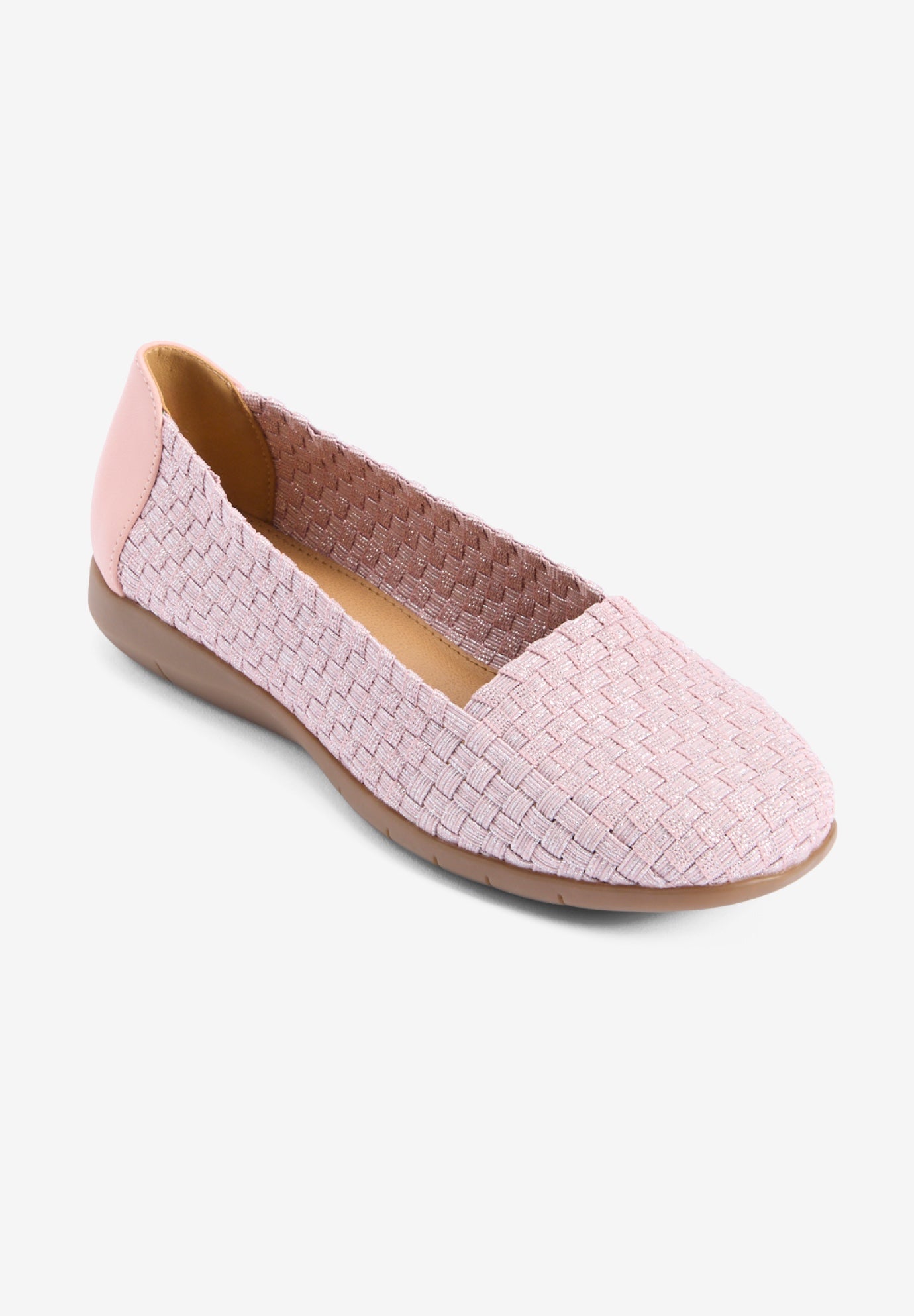 The Bethany Stretch Woven Slip On Flat image number 0
