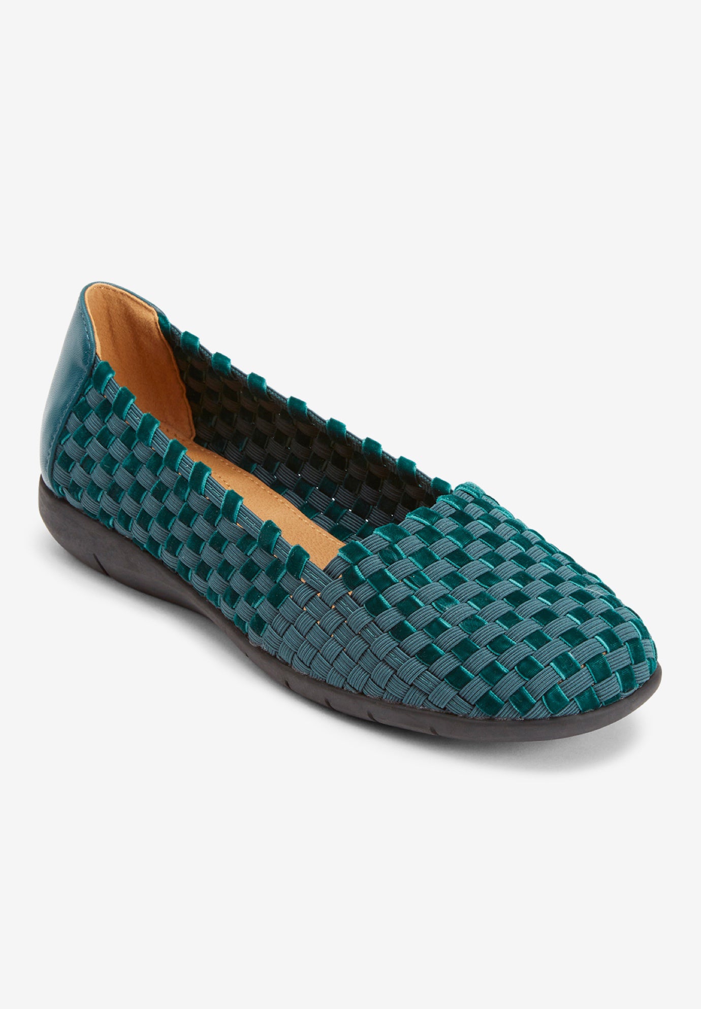 The Bethany Stretch Woven Slip On Flat image number 0