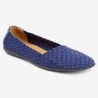 The Bethany Stretch Woven Slip On Flat image number 1