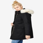 Side-Snap Wool Parka image number null