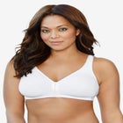 Wireless Front-Close Cotton Comfort Bra image number null