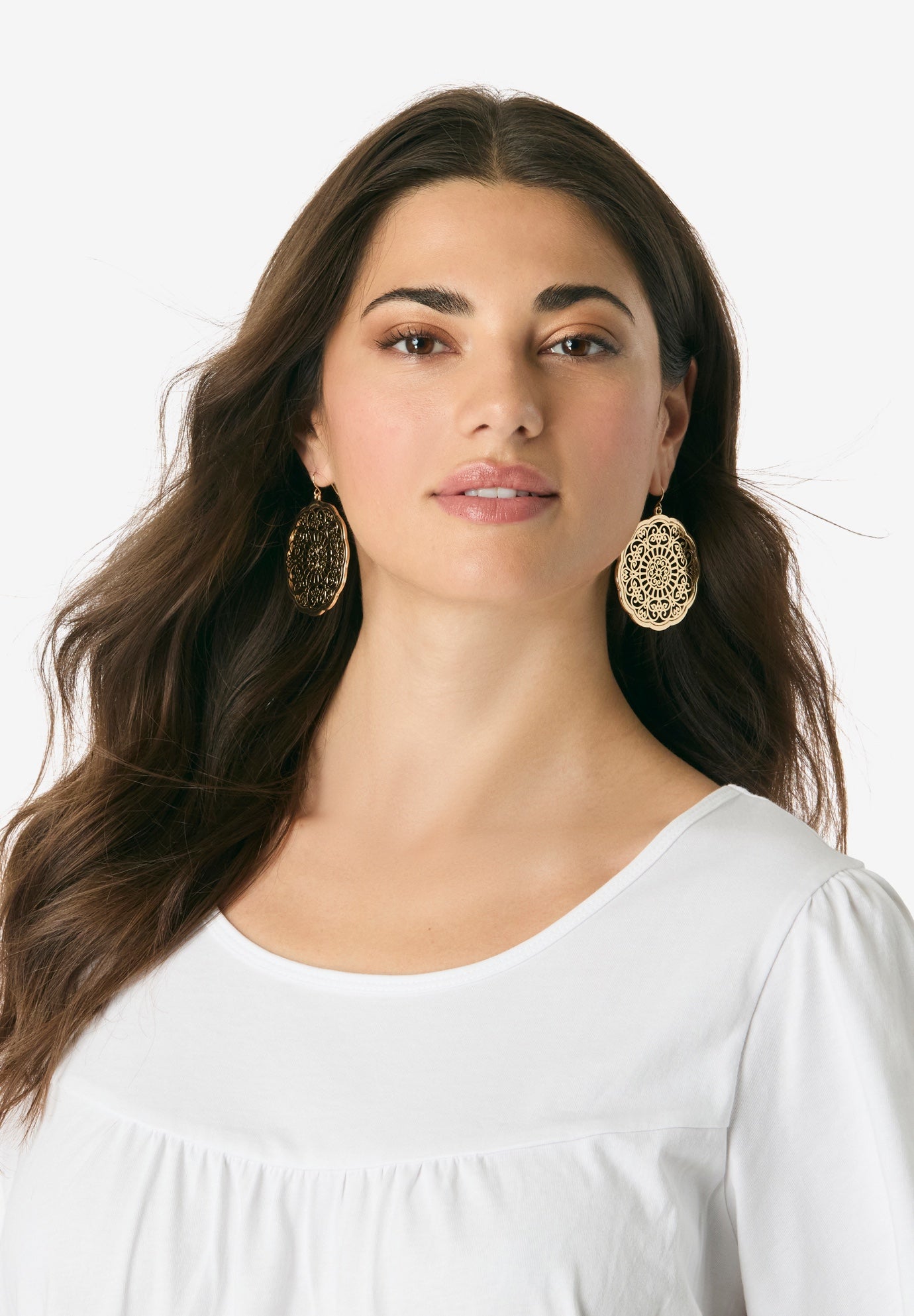 Filigree Drop Earring image number 0