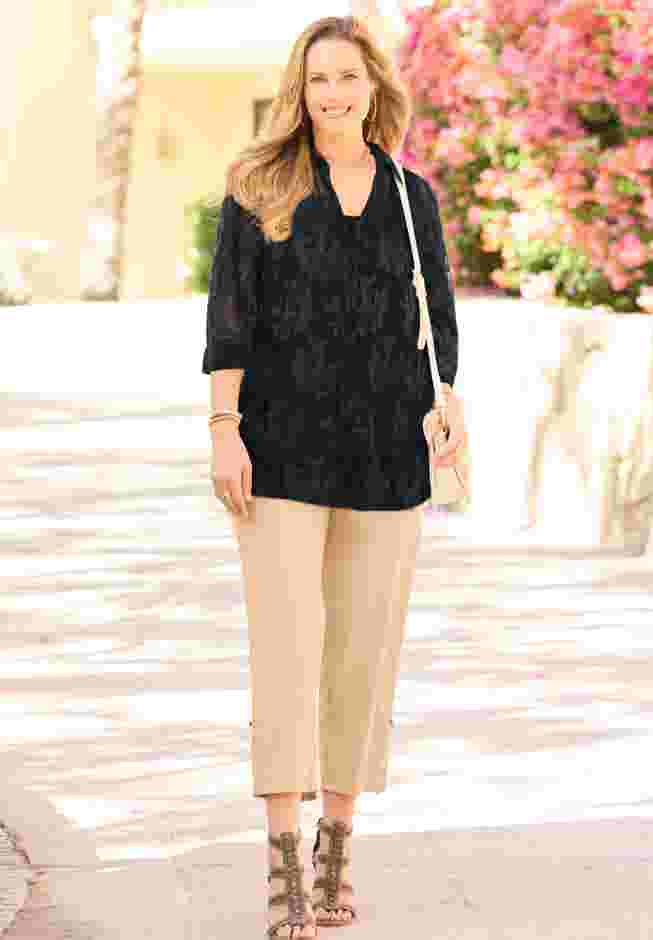 Jacquard Buttonfront Shirt image number 4