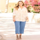 Jacquard Buttonfront Shirt image number null