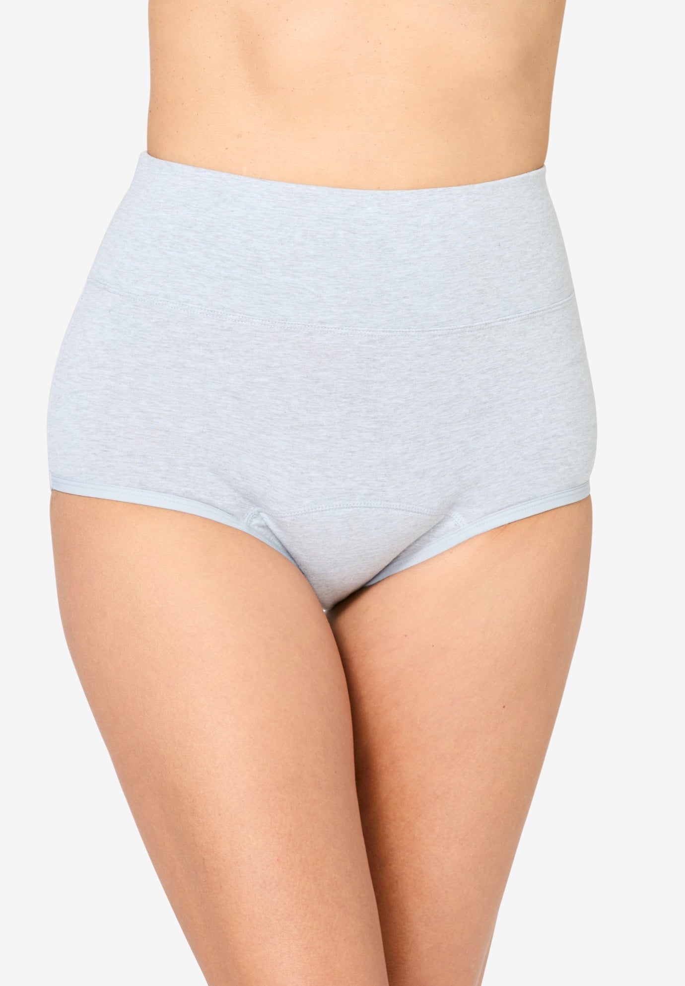 Cotton Spandex Incontinence Brief 2-Pack image number 3