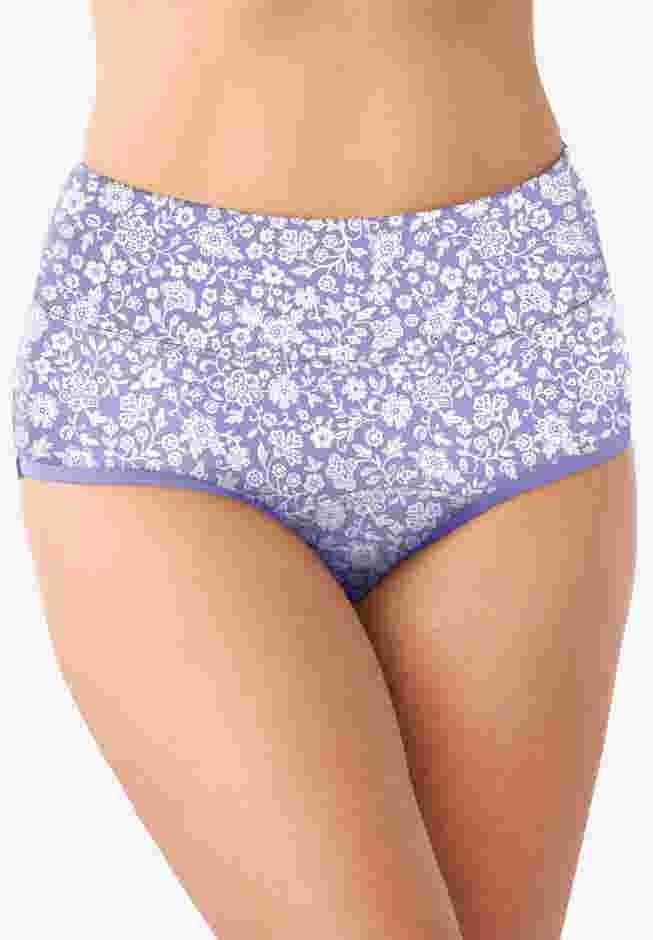 Cotton Spandex Incontinence Brief 2-Pack image number 1