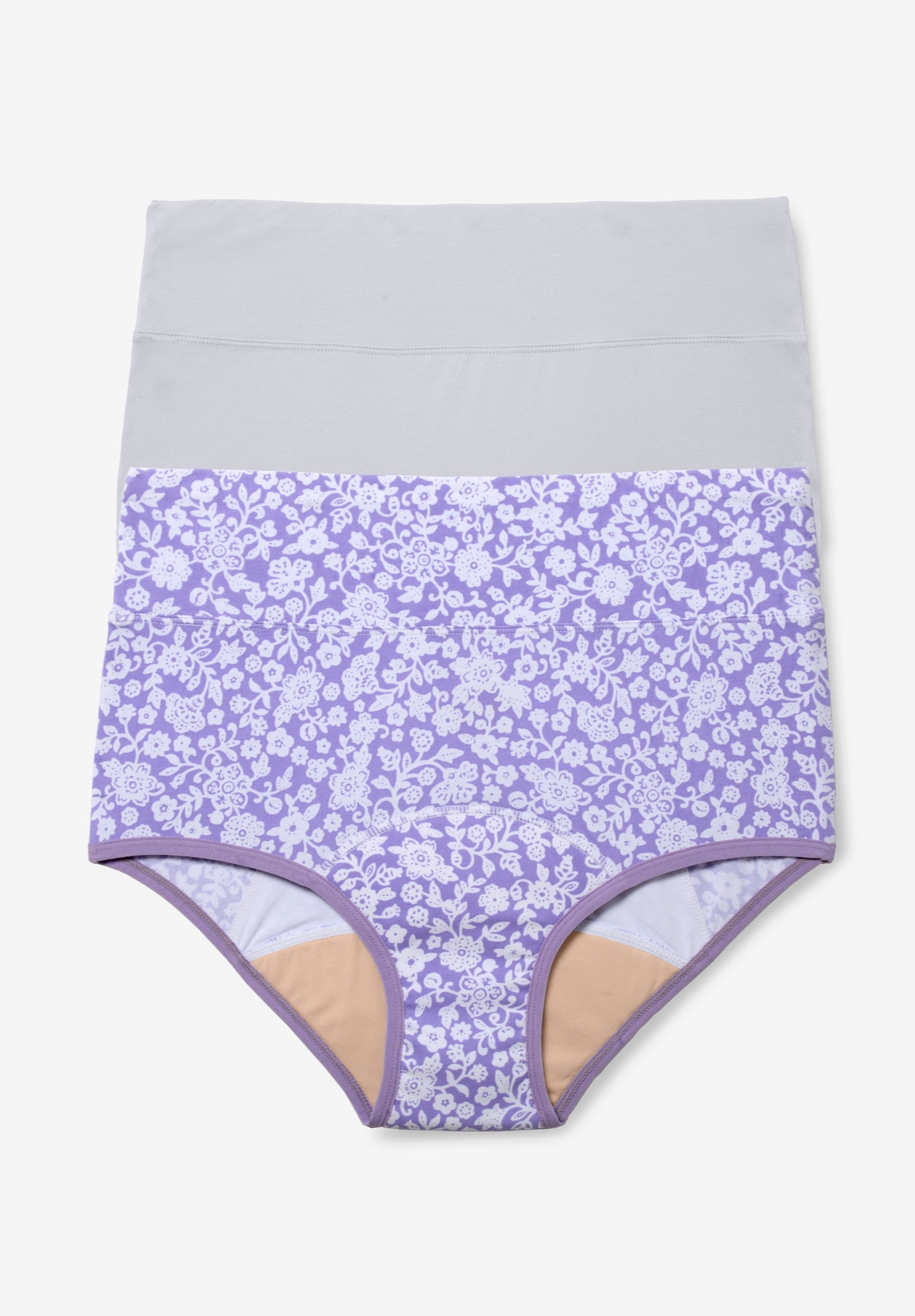 Cotton Spandex Incontinence Brief 2-Pack image number 0