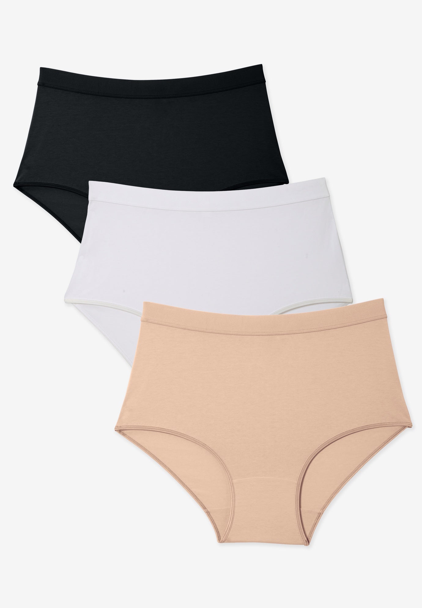 Cotton/Spandex Panty 3-Pack image number 0