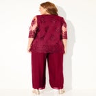 Embroidered Mesh Blouse image number null