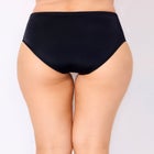 Shirred Sarong Skirt Swim Brief image number null