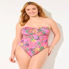 Braided Bandeau One Piece Swimsuit image number 3