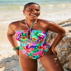 Braided Bandeau One Piece Swimsuit image number 5