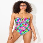 Braided Bandeau One Piece Swimsuit image number 3