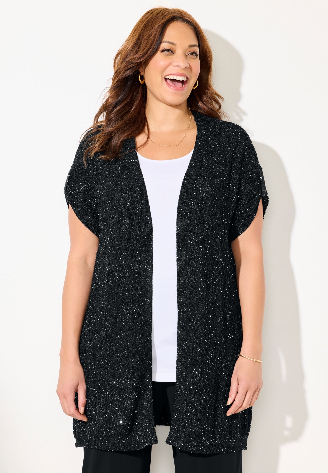 Lurex Cardigan image number 0