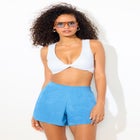 Baby French Terry Shorts Cover Up image number null