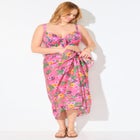 Lightweight Adjustable Sarong Wrap Skirt Cover Up image number 6
