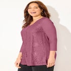 Stretch Lace Tunic image number null