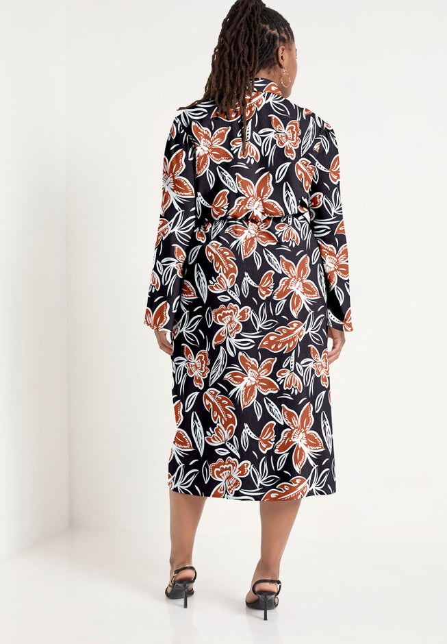 Midi Wrap Dress image number 1