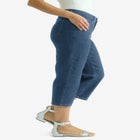 True Fit Straight Leg Crop Jean image number null