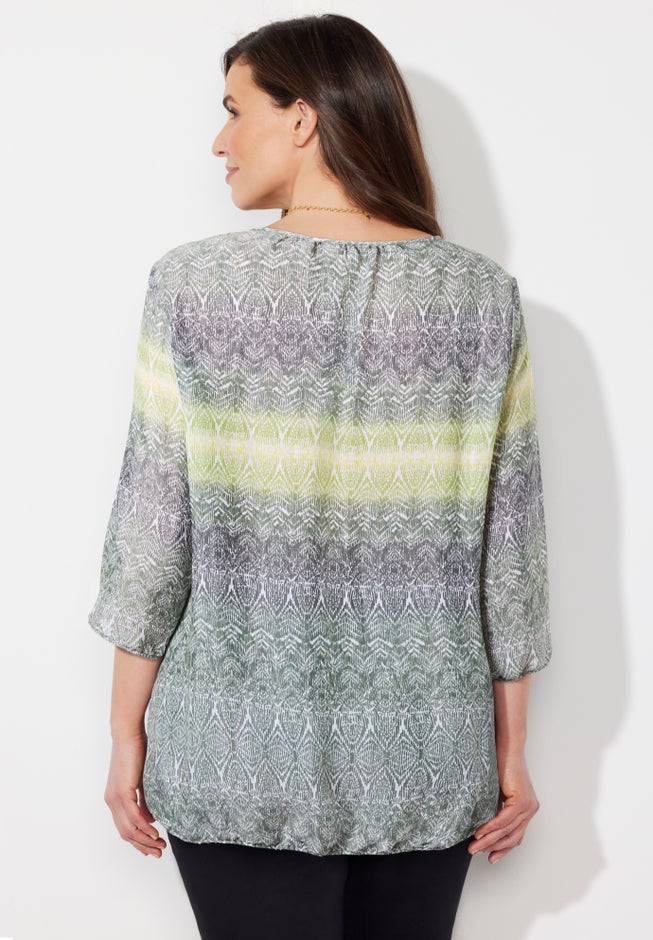 Santa Fe Peasant Top image number 1