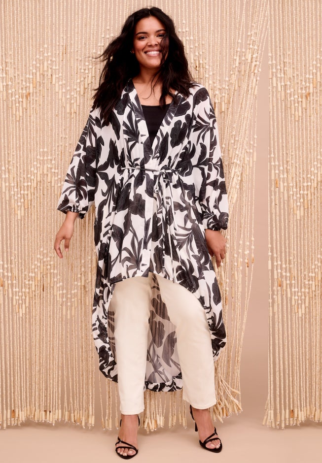 Chiffon Kimono image number null