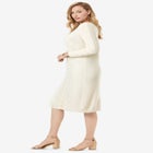 Cable Sweater Dress image number null