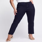 True Fit Stretch Denim Straight Leg Jean image number null