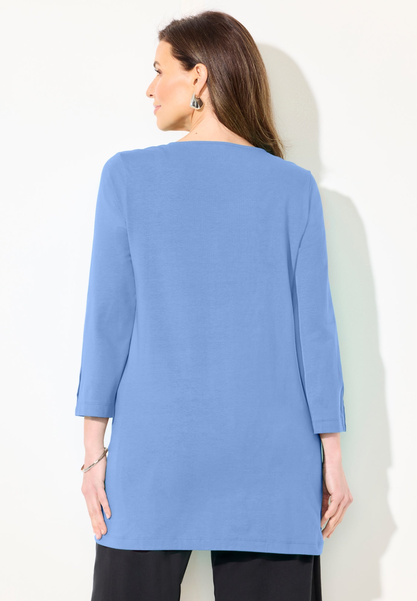 Suprema&reg; Studio Snap Accent Tunic image number 1