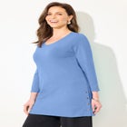 Suprema&reg; Studio Snap Accent Tunic image number null