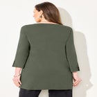 Suprema&reg; Studio Snap Accent Tunic image number null