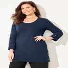 Suprema® Studio Snap Accent Tunic image number null