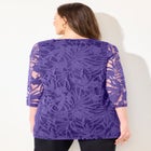 Jacquard Burnout Top image number null