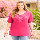 Embellished Dolman Tunic image number null