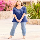 Embellished Dolman Tunic image number 0
