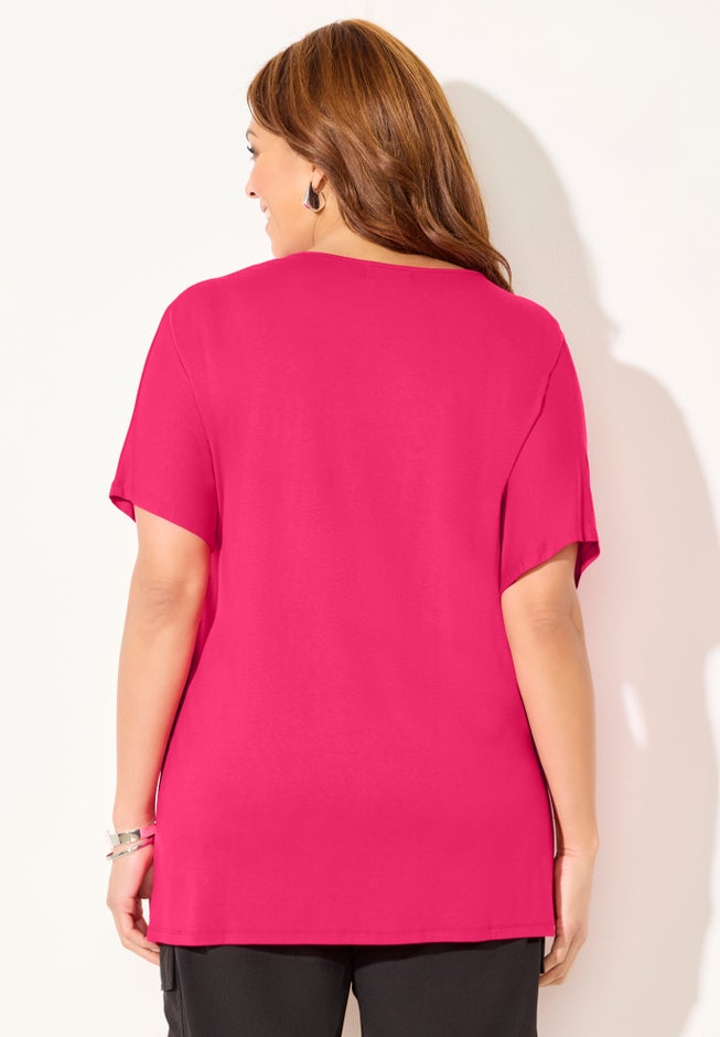 Embellished Dolman Tunic image number 1