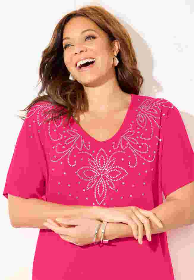Embellished Dolman Tunic image number 3