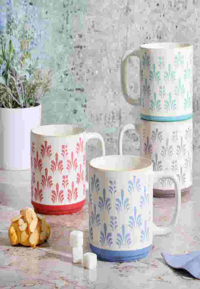 Palmridge 15 oz. Stackable Mugs, Set of 4 image number 1
