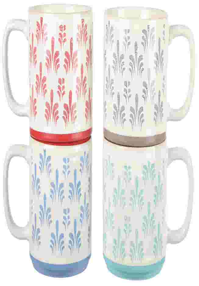 Palmridge 15 oz. Stackable Mugs, Set of 4 image number 2
