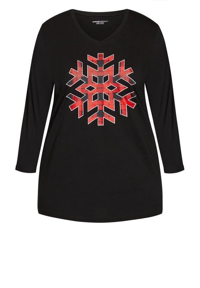 Snowflake Sleep Top image number 2