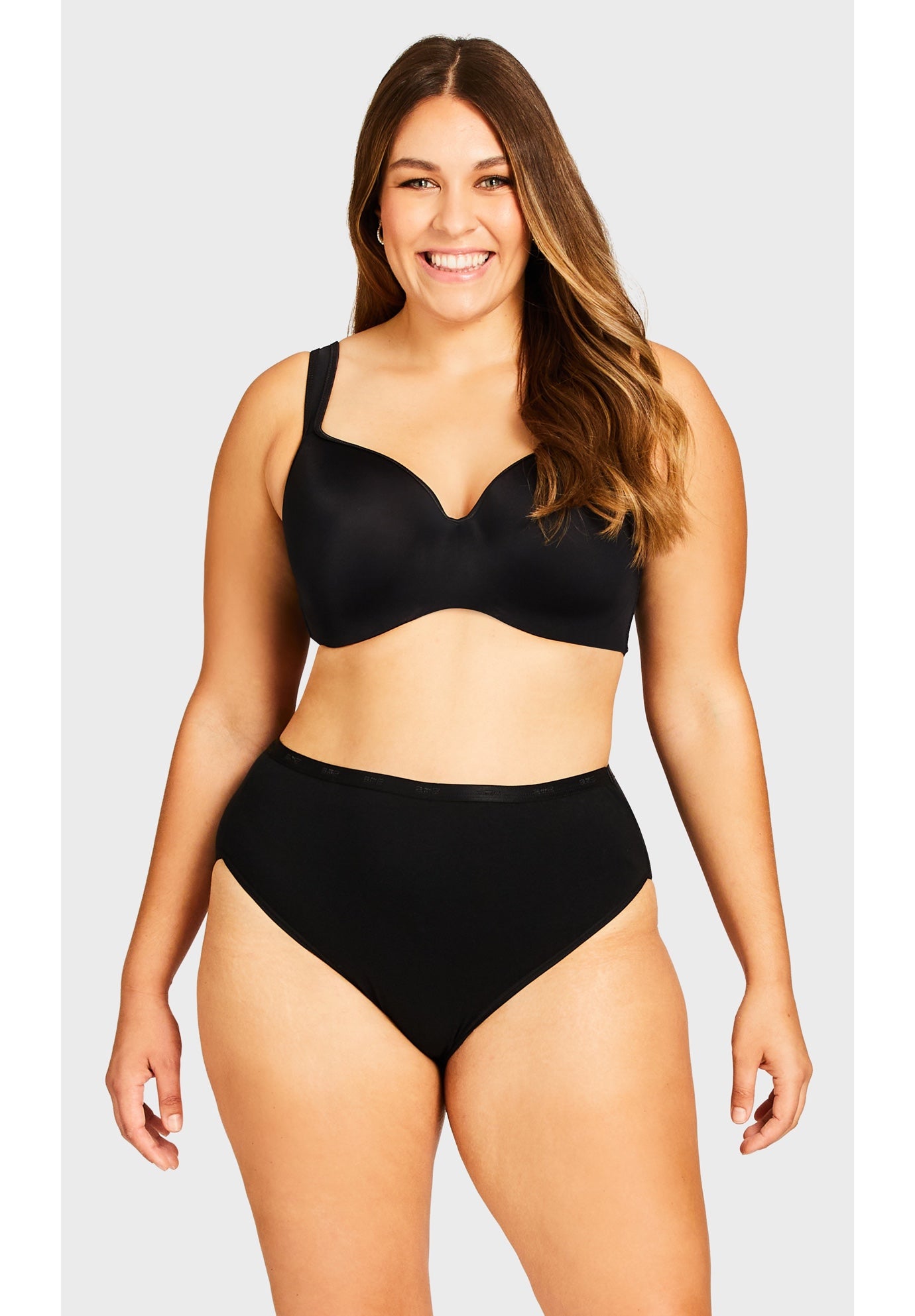 Hi-Cut Cotton/Spandex Panty 3-Pack image number 1